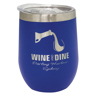 Wine Tumbler Blue