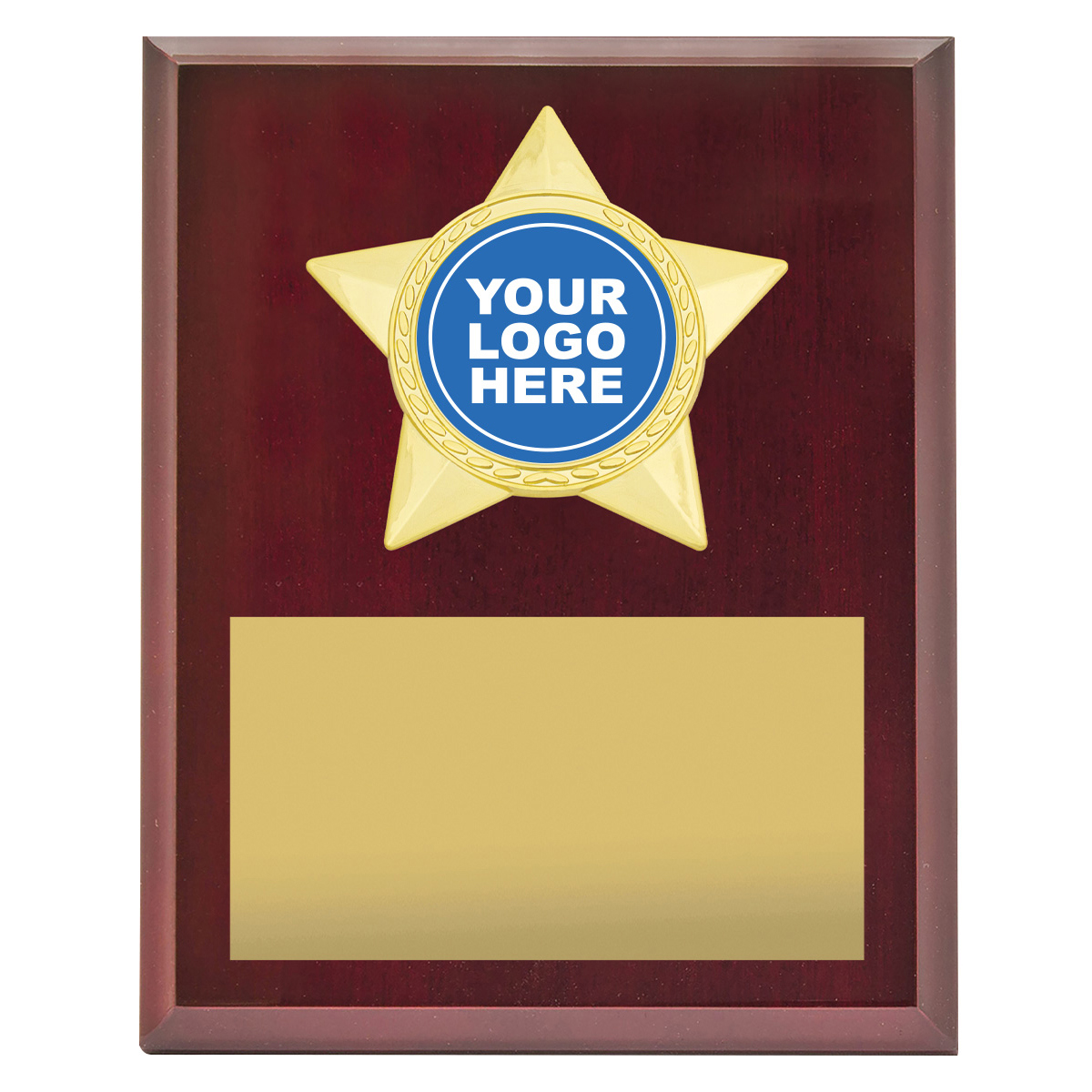 Star Plaque - Gold