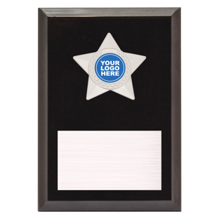 Star Plaque - Silver