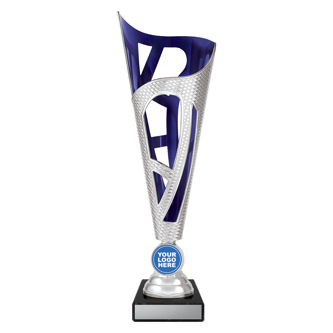 Dragon - Silver & Blue