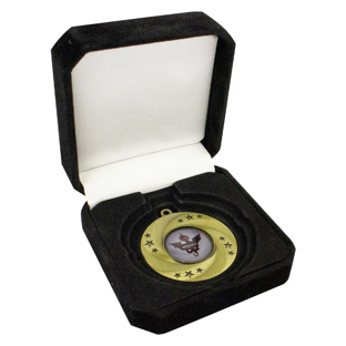 Crown Medal Box Black