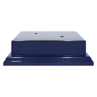 Blue Pedestal Base