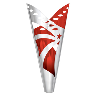 Nova Star Cup - Silver / Red