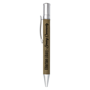 Leatherette Pen - Khaki