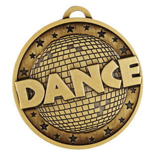 Dance Glitter Medal
