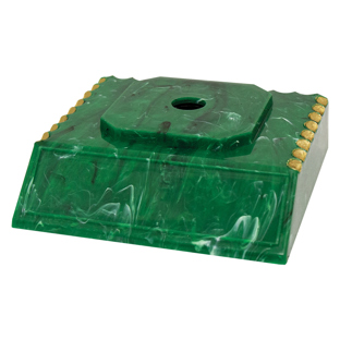 Green Base with Gold