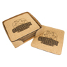 Cork Coaster Set