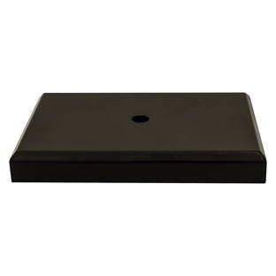 Black Timber Lid