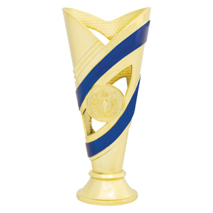 Curve Cup - Blue / Gold