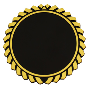 Black & Gold 50mm Holder