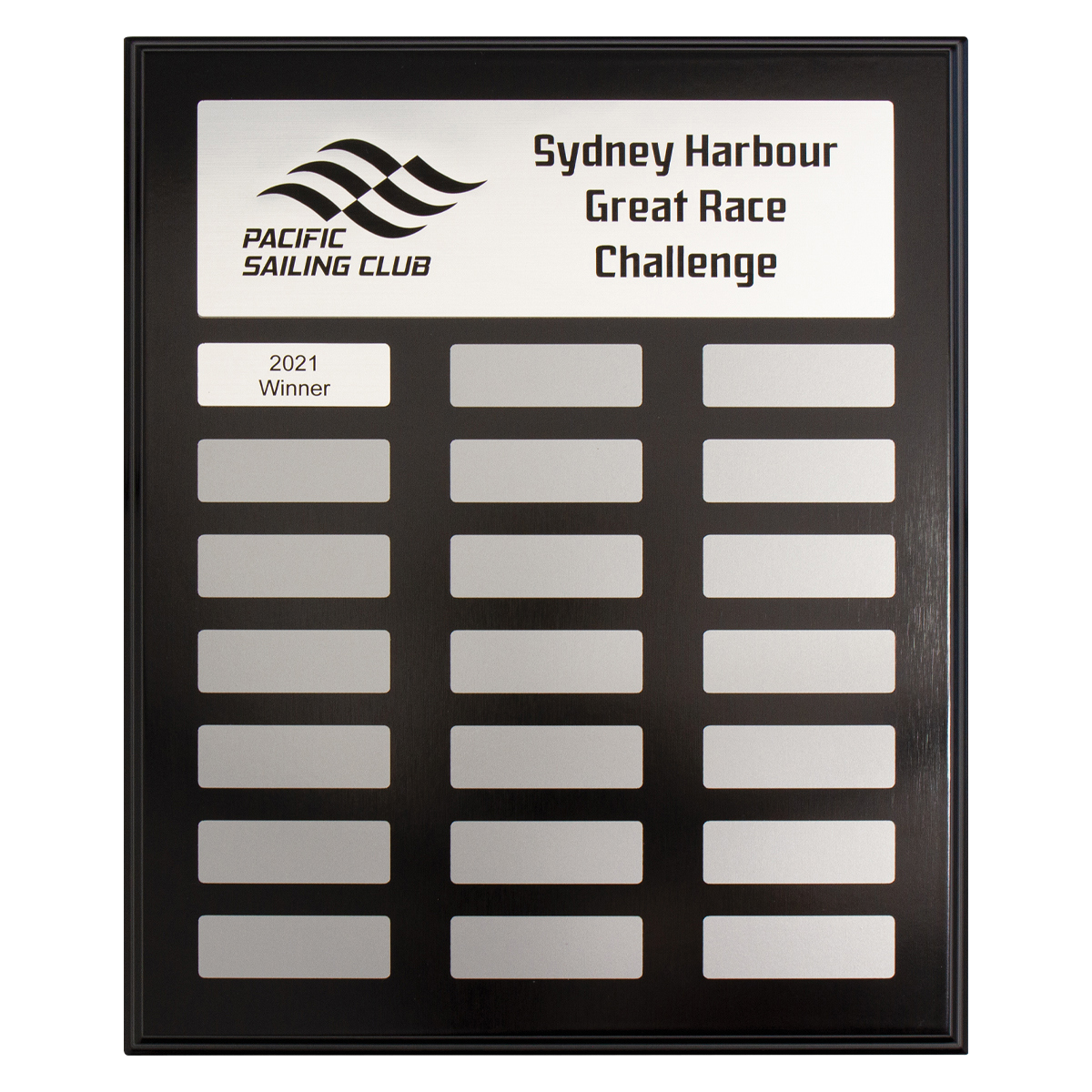 Classic Silver Plaque