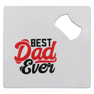 Bottle Opener & Coaster - Colour