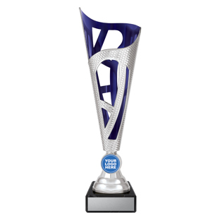 Dragon - Silver & Blue