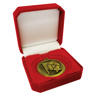 Crown Medal Box Red