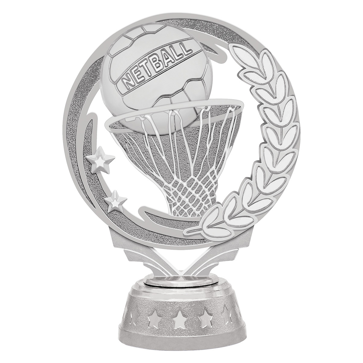 Silver Netball Torch