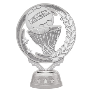 Silver Netball Torch