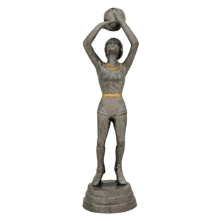 Silver Female Basketball