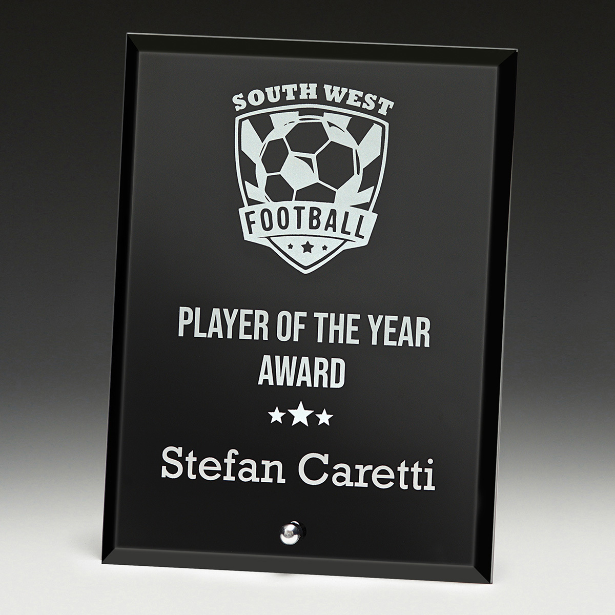 Radiant Plaque Black