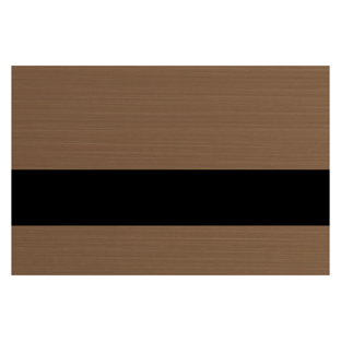 FlexiBrass Brushed Bronze / Black