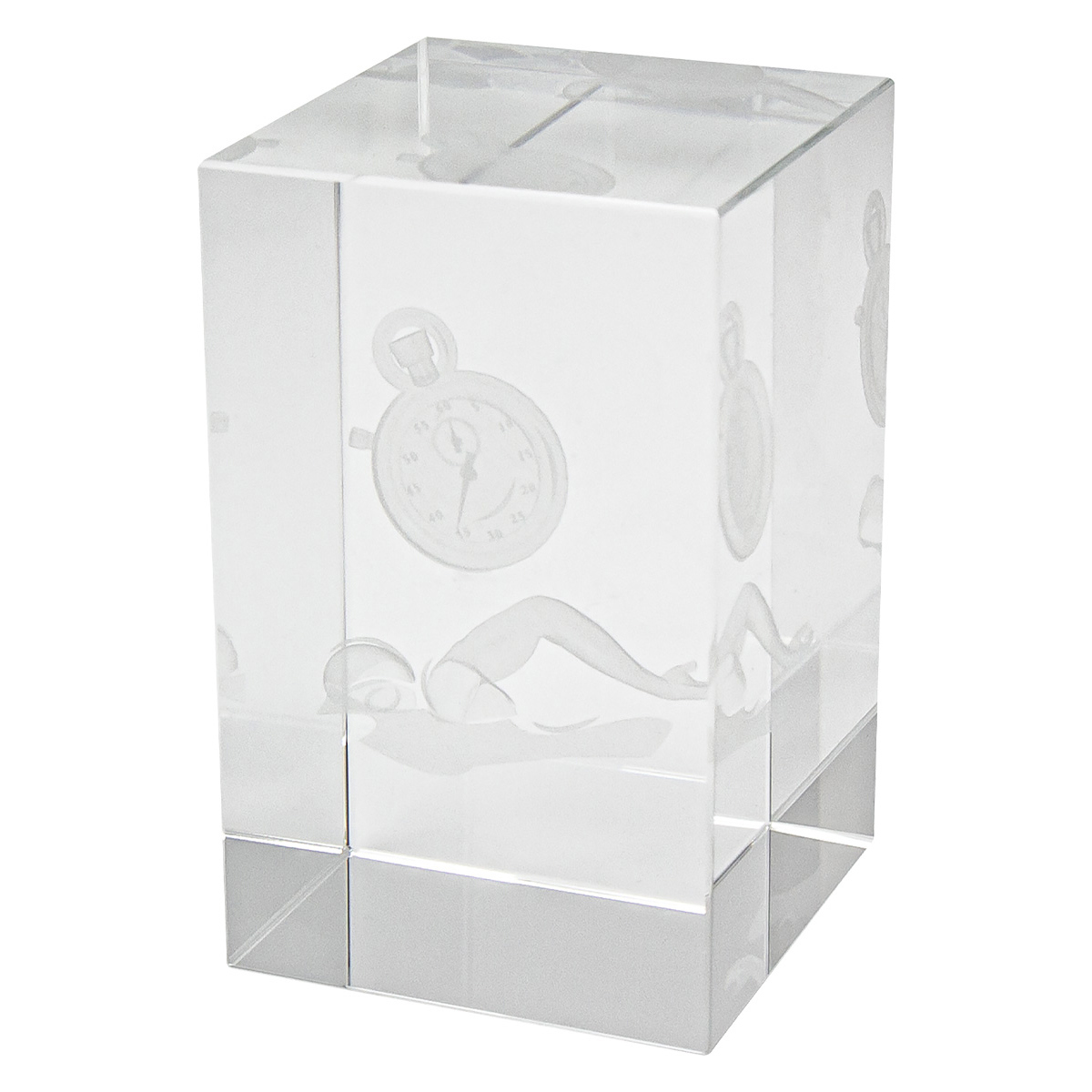 Swim Crystal Block Award
