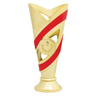 Curve Cup - Red / Gold