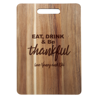 Acacia Board with Slot