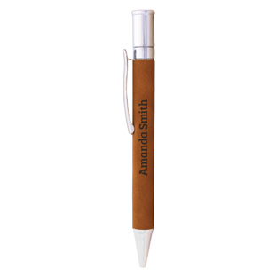 Leatherette Pen - Rawhide