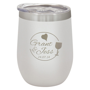 Wine Tumbler White