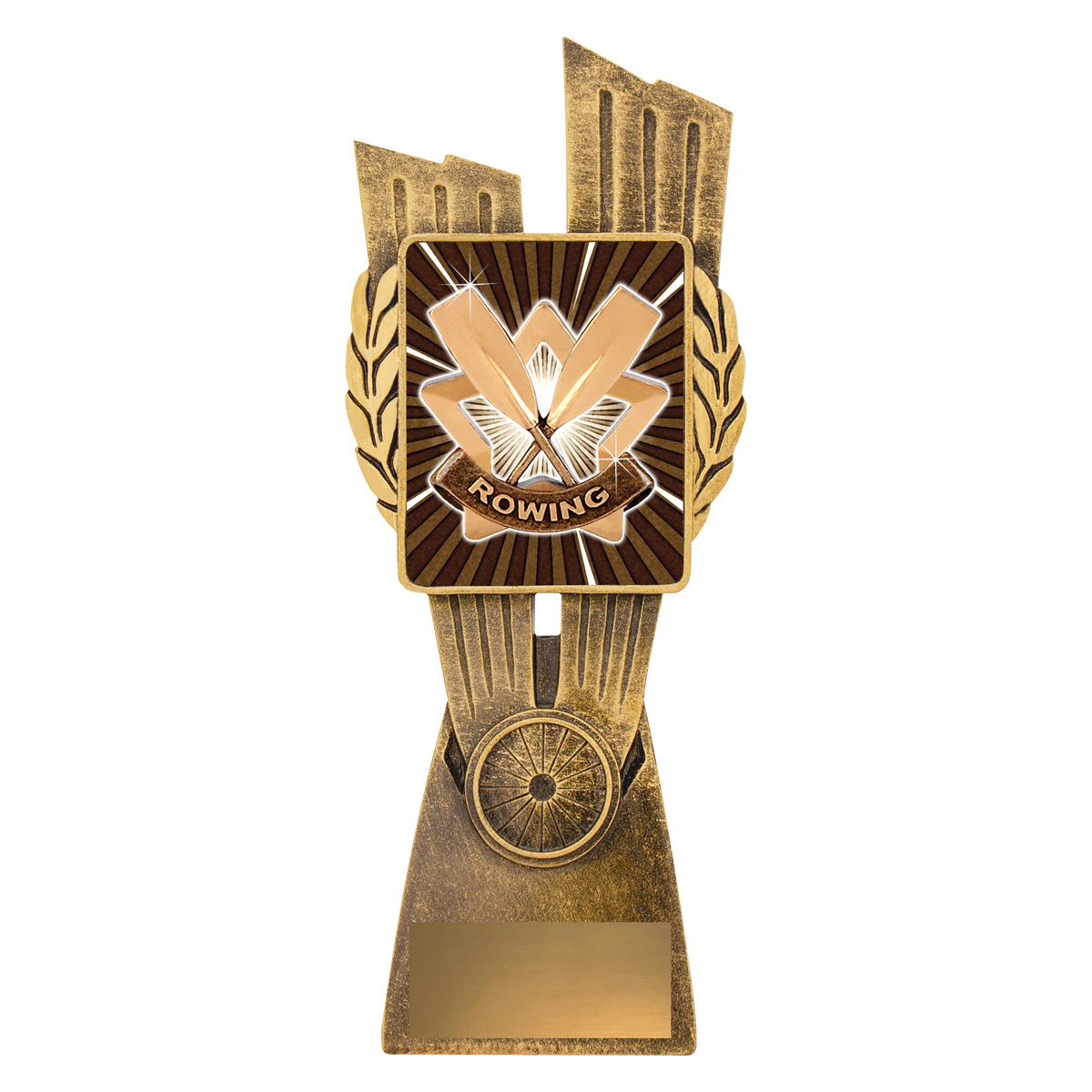 Antique Gold Lynx - Rowing
